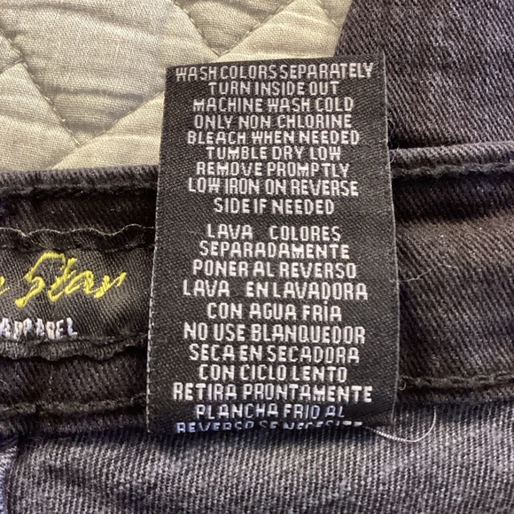 Urban Star NWT Classic Black Straight Men's Jeans 36x30 - Picture 5 of 8